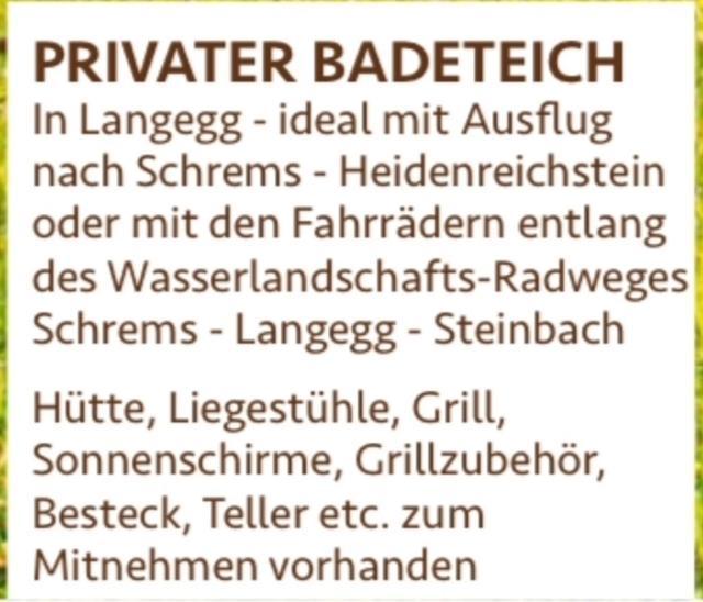 Sommerfrische Waldviertel Kirchberg am Walde Ngoại thất bức ảnh