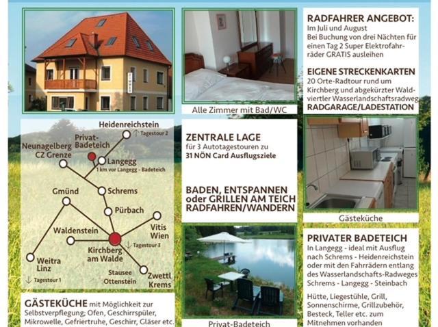Sommerfrische Waldviertel Kirchberg am Walde Ngoại thất bức ảnh